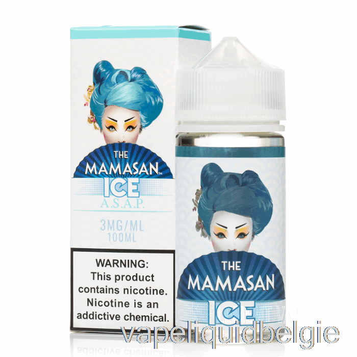 Vape Smaken Ijs Asap - De Mamasan E-liquid - 100ml 3mg